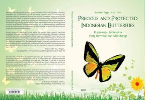 Cover Buku Precious and Protected Indonesian Butterflies
